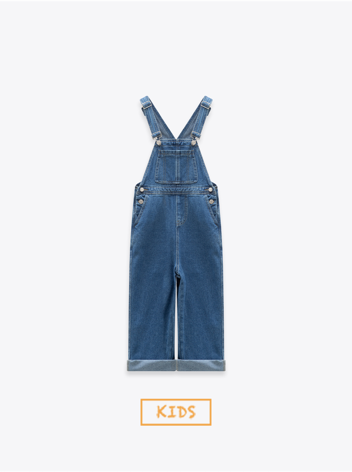 牛仔吊帶褲【童裝】