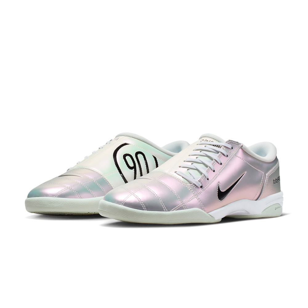 Nike Total 90 3 Premium Off White Iridescent 銀白 足球鞋 抓地力 休閒鞋 運動鞋 男鞋 IM3500-100