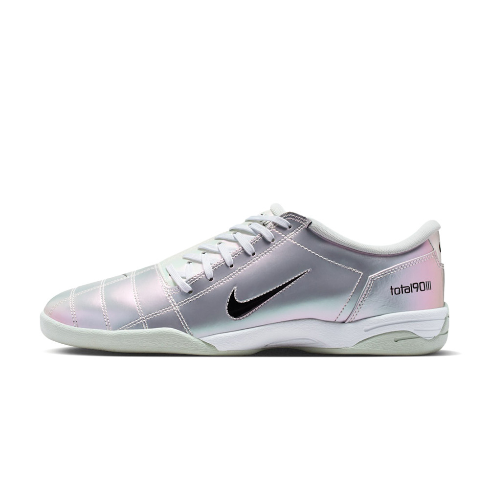 Nike Total 90 3 Premium Off White Iridescent 銀白 足球鞋 抓地力 休閒鞋 運動鞋 男鞋 IM3500-100