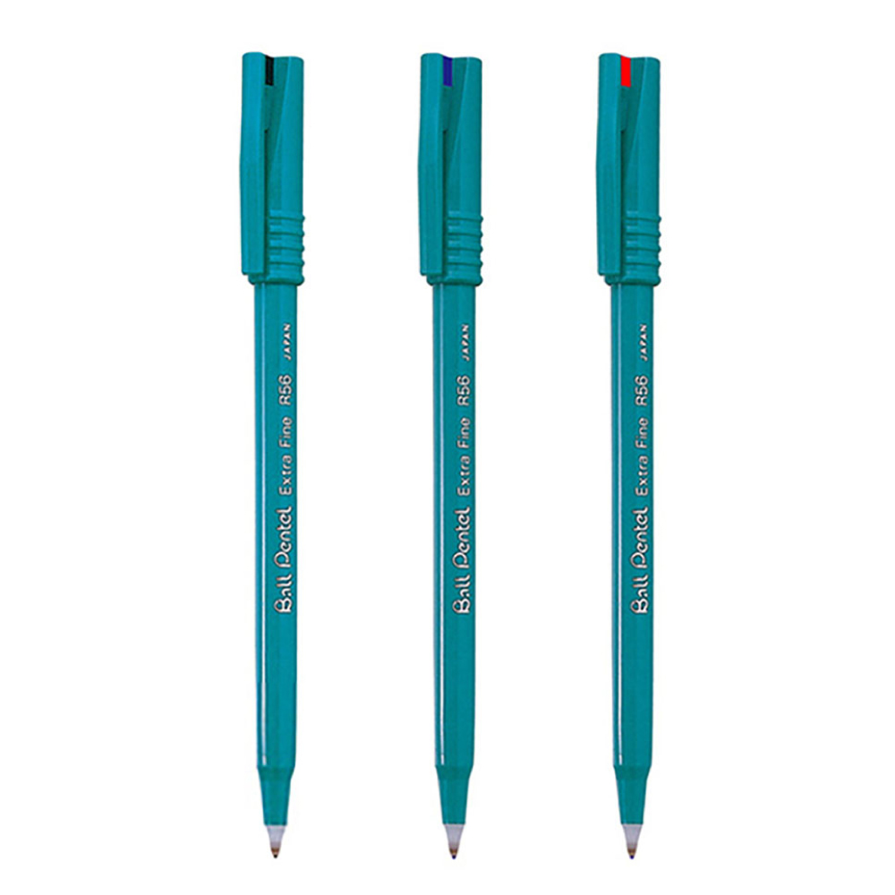 Pentel 飛龍牌綠桿鋼珠筆 R56