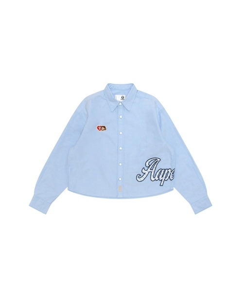 【AAPE女生】0123發售新品 AAPE MAIN LONG SLEEVE SHIRT