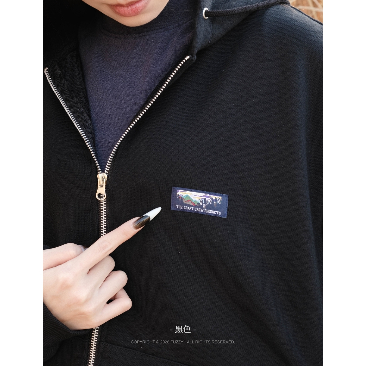 【逢甲FUZZY】日本品牌 The Craft Crew Products Zip Hoodie CCPPA742