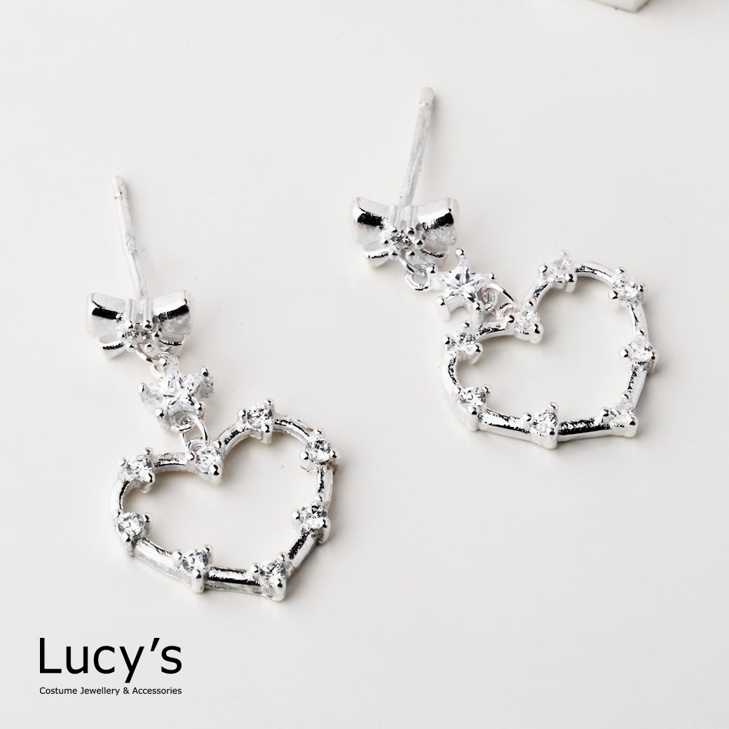 925純銀 閃愛派對 耳環 (123152)