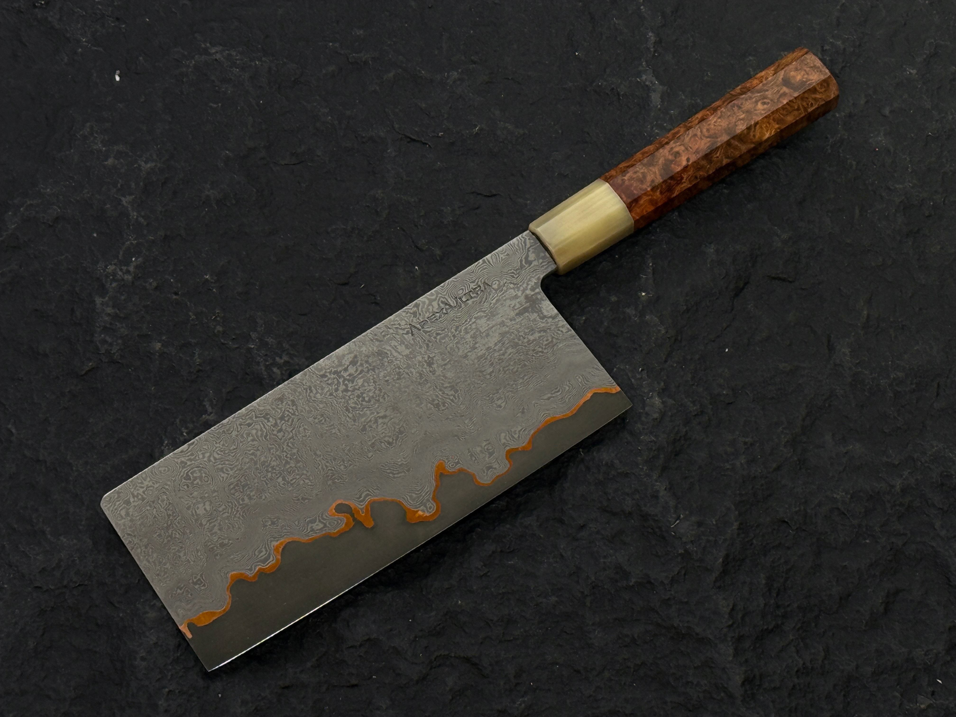 匠魂 Apex Ultra 不鏽大馬士革鋼外層 中華包丁