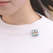 七窯社 - 手鞠 胸針