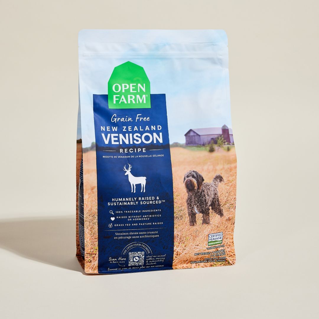 Open Farm 無穀物紐世蘭鹿肉配方狗糧