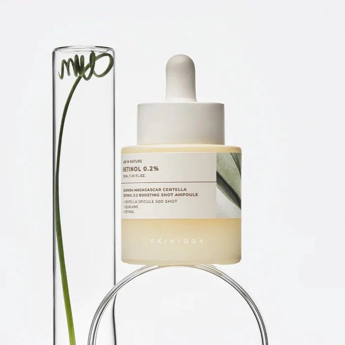 SKIN1004 Centella Asiatica 500 Microneedle 0.2% Retinol Firming and Repairing Ampoule Serum 30ml 736667