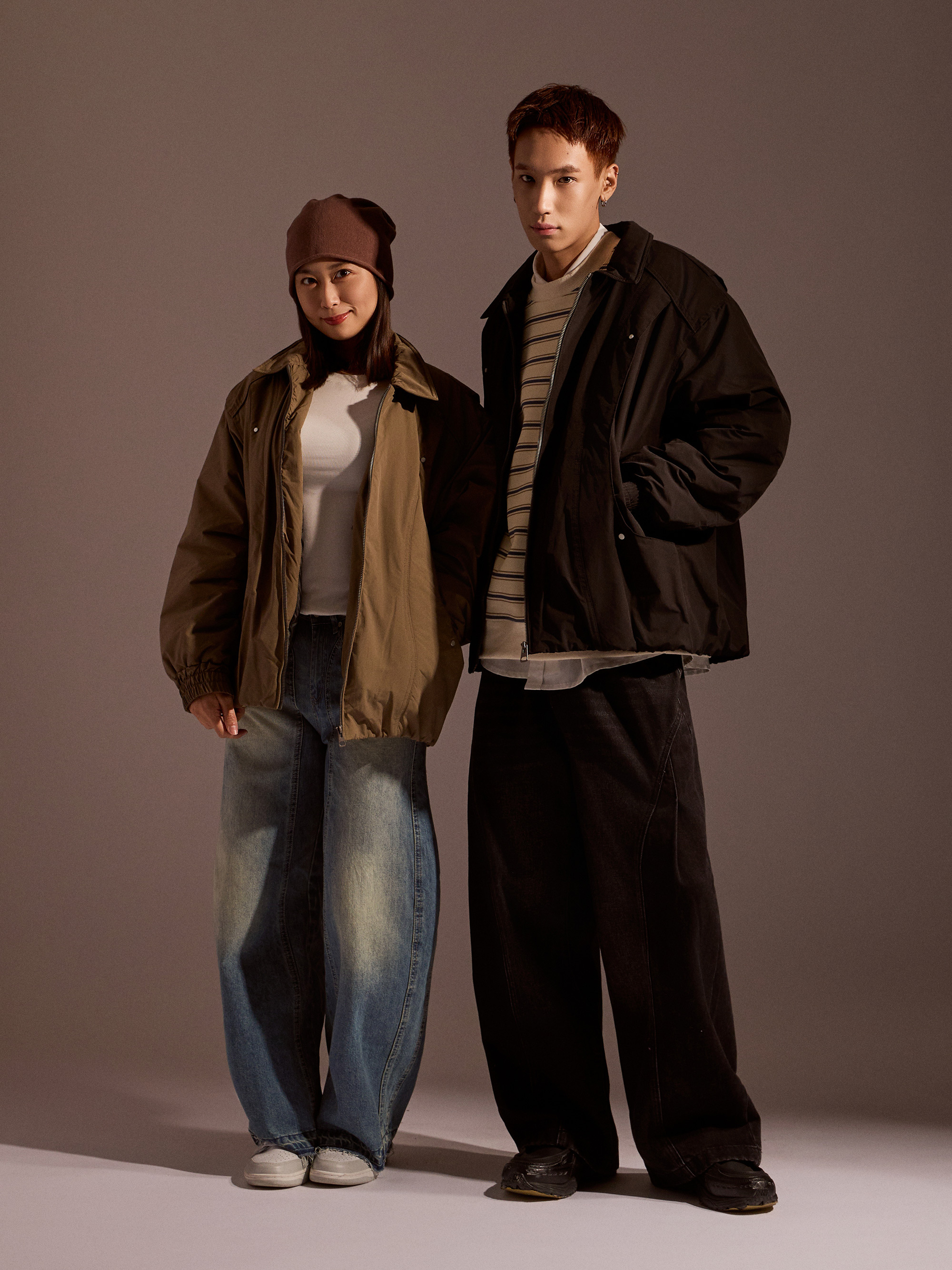 老錢極簡鋪棉外套