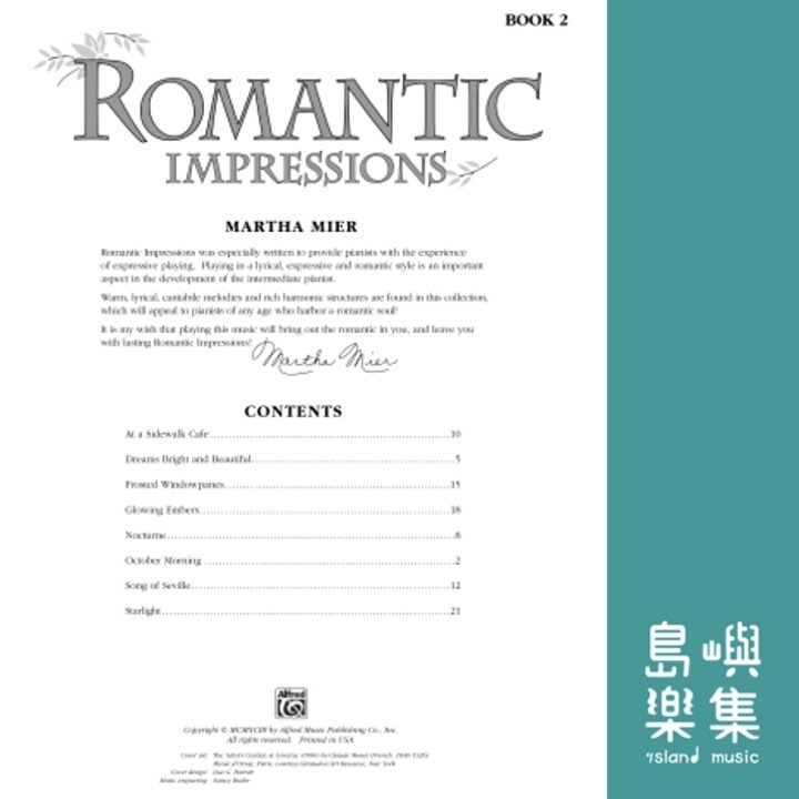 Romantic Impressions, Book 2