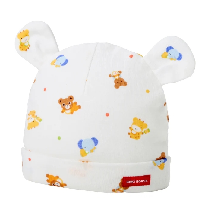 PUREVEIL普吉熊寶寶純棉嬰兒帽-黃色