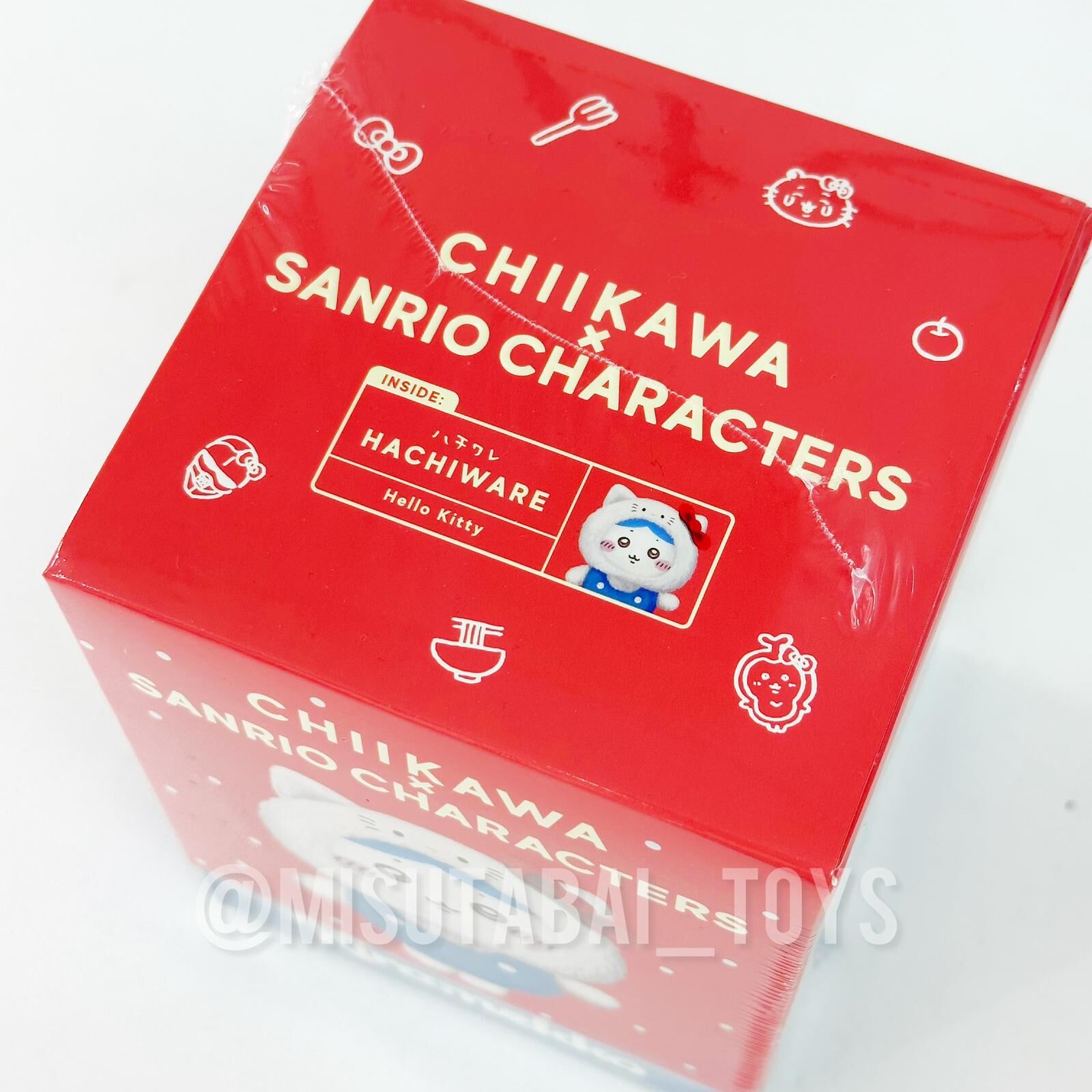Chiikawa × Sanrio Characters Kiramekko (Hachiware × Hello Kitty)