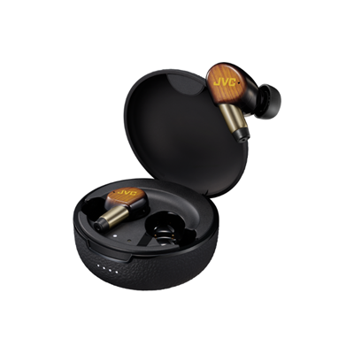 日本 JVC - HA-FW5100T WOOD masterpiece 木單元無線耳機 | 玫瑰木,木漿混合單元 | Victor Studio調音 | K2 Technology