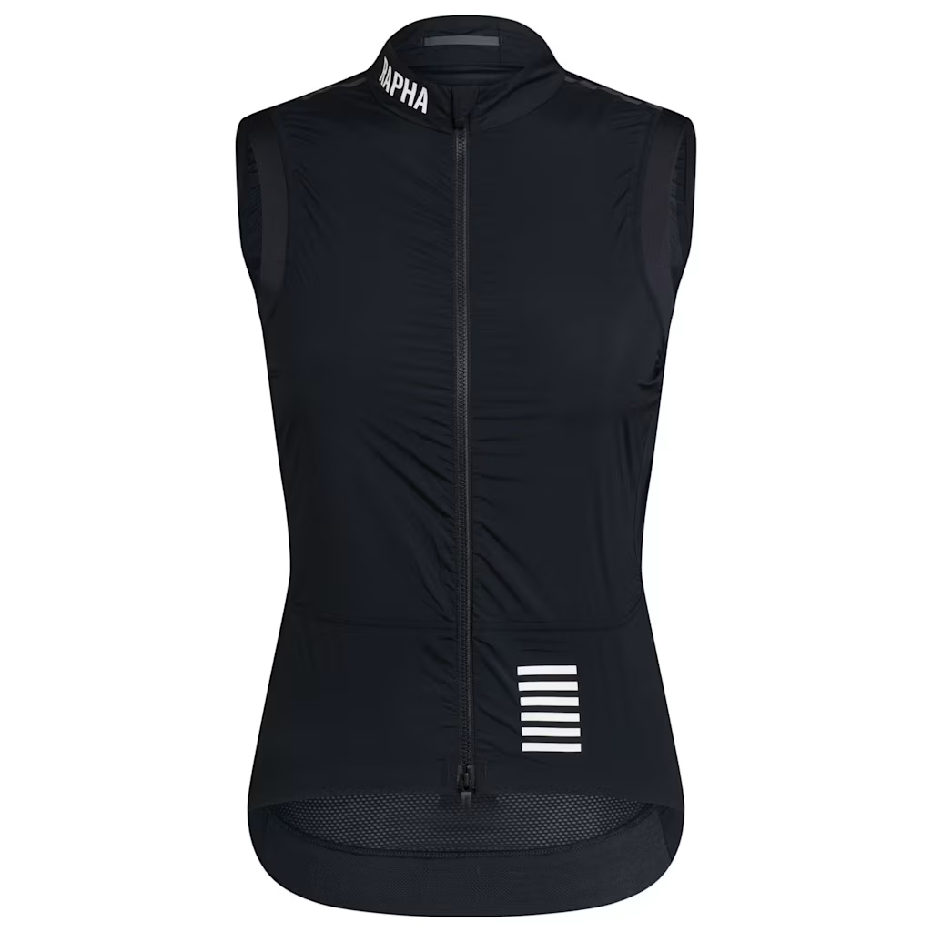【Rapha 】風衣背心 PRO TEAM LIGHTWEIGHT GILET BLW 經典黑 女款