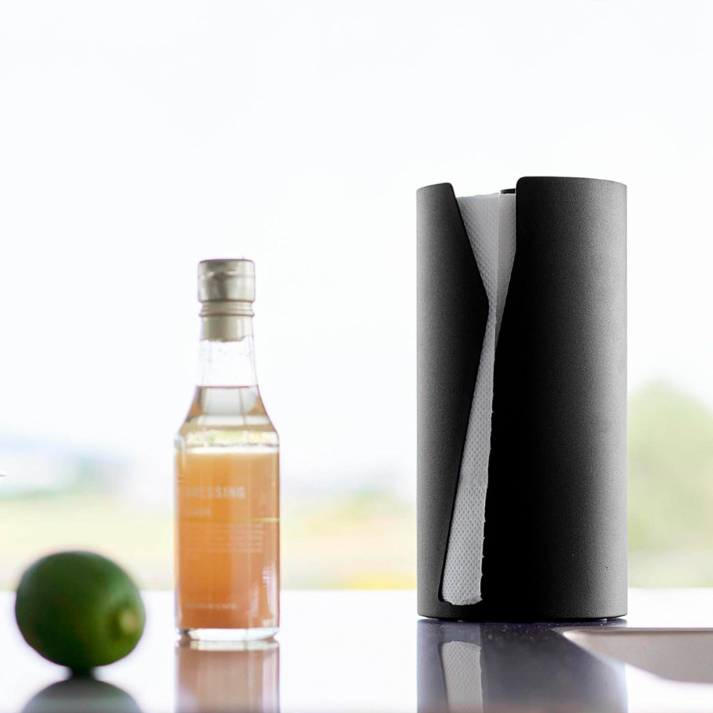 桌面立式捲紙收納盒