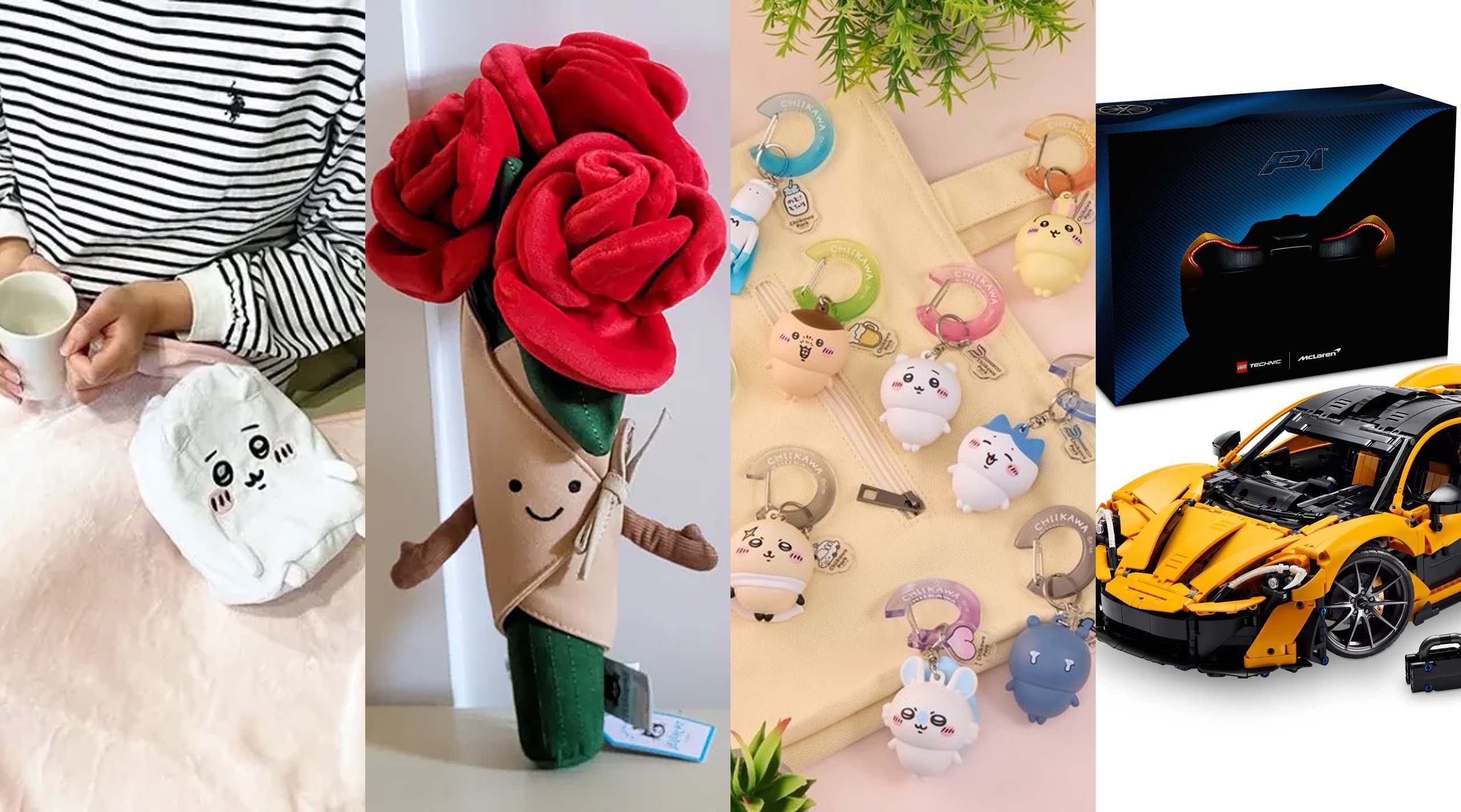 情人節禮物推介 推薦 毛公仔 Jelly Cat Lego