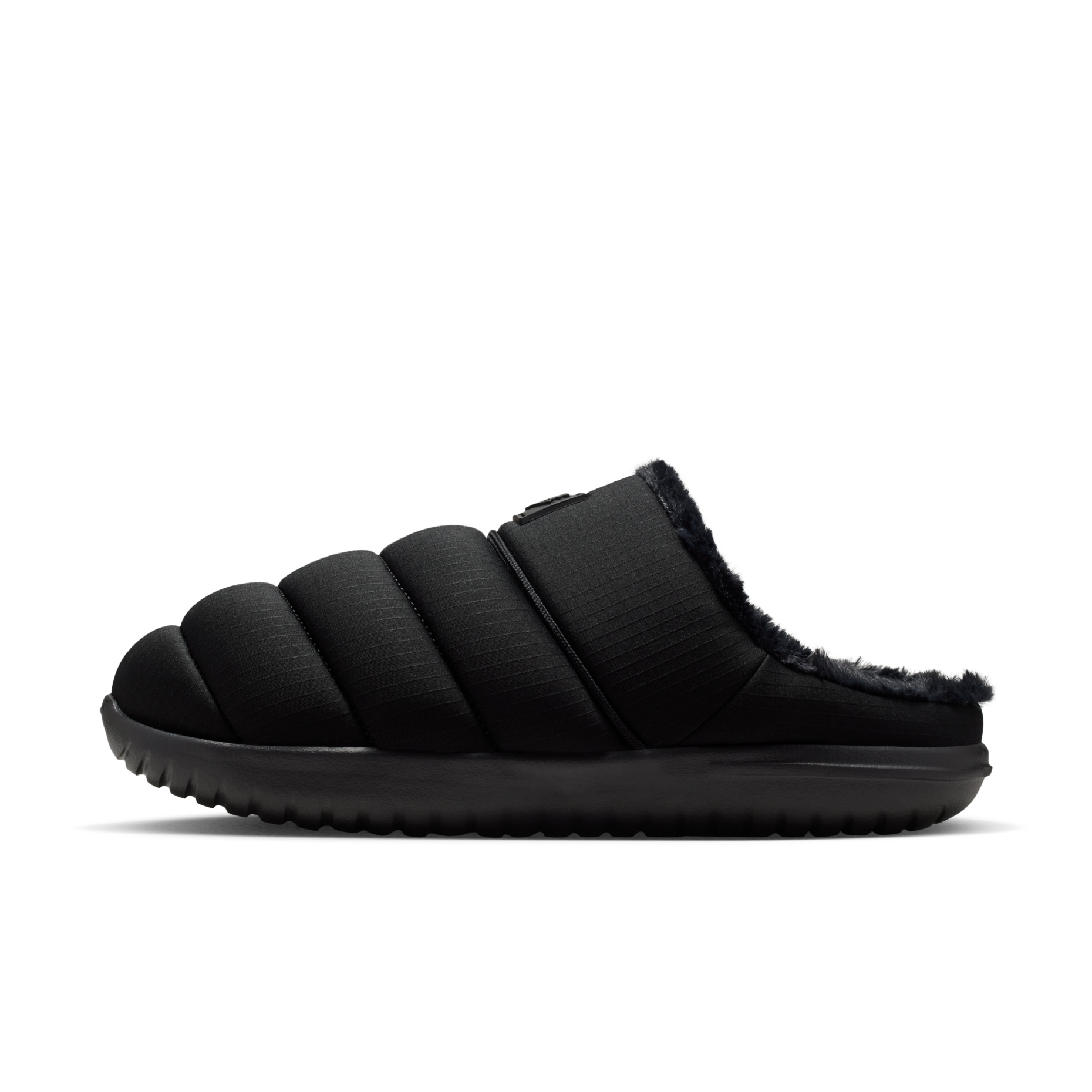 男鞋 NIKE BURROW SE 'Black Anthracite' 黑色 包頭 穆勒鞋 懶人拖 毛拖 拖鞋【HV8561-002】