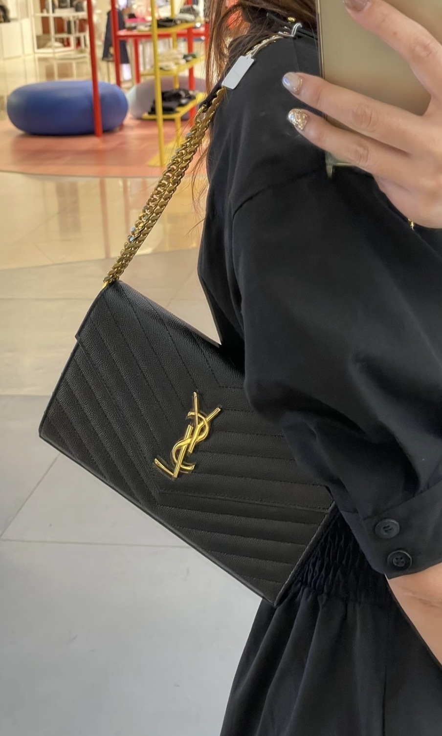 YSL Cassandre 信封鏈條包