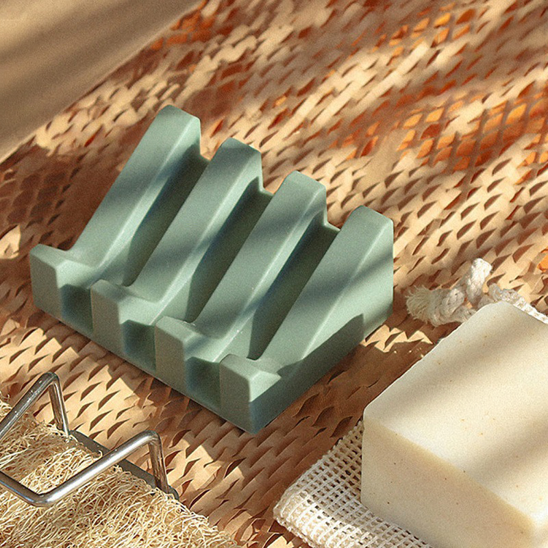 矽膠可瀝水肥皂盒