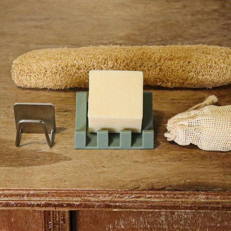 矽膠可瀝水肥皂盒