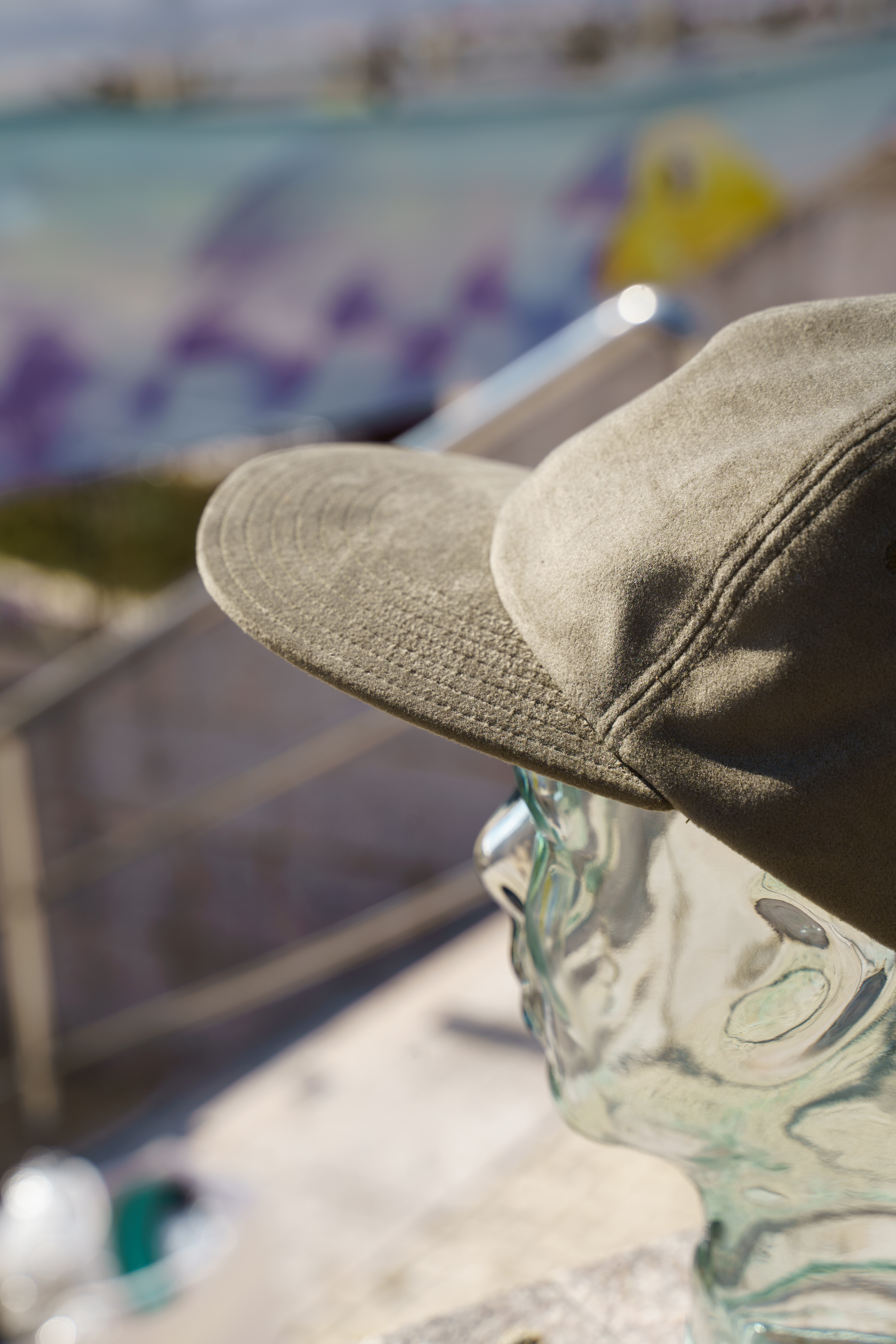 FOUND FEATHER |  Classic 6 Panel Cap Moleskin