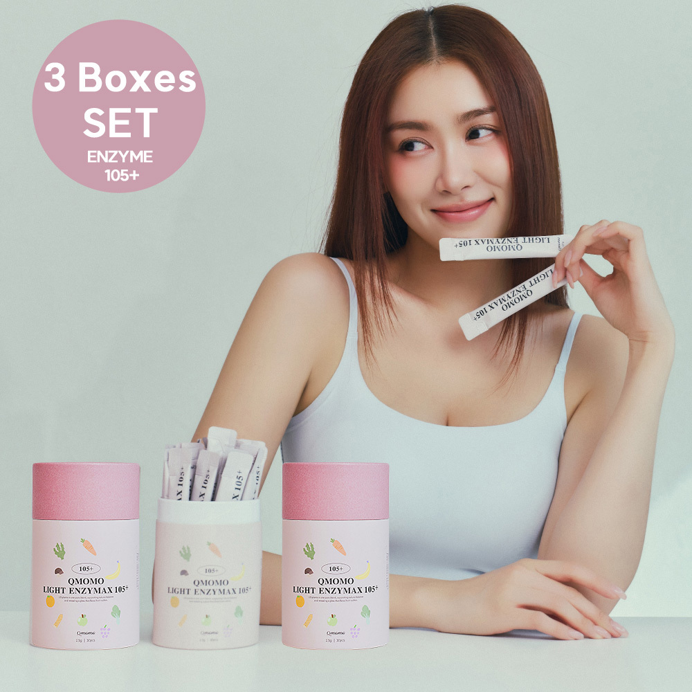 Qmomo《Set Offer》Qmomo Light Enzymax 105+ (3 boxes)