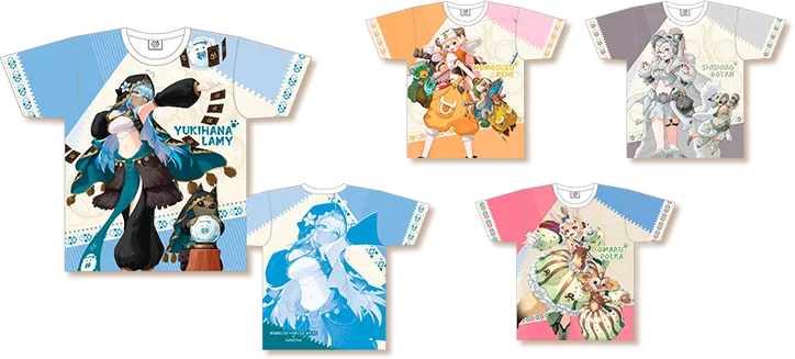 「官品代夾」Monster Hunter Wild x hololive 「五期生」 周邊 🍑♌🎪☃️ (桃鈴ねね/ 獅白ぼたん/ 尾丸ポルカ/ 雪花ラミィ)