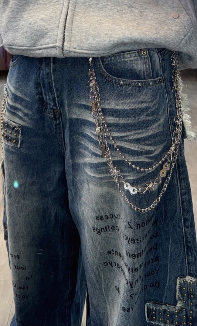 三層蝴蝶結腰鏈