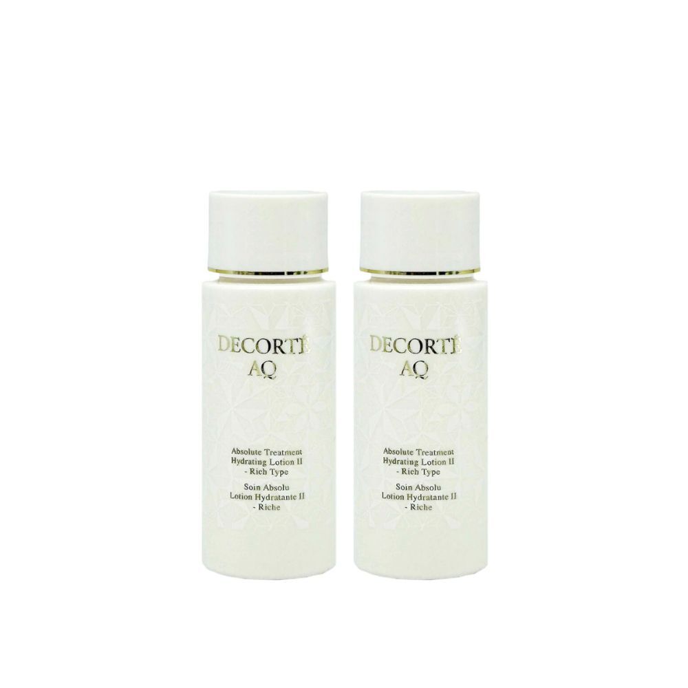 2x DECORTÉ 黛珂 AQ 舒活凝光化粧水（滋潤型）30ML [平行進口]