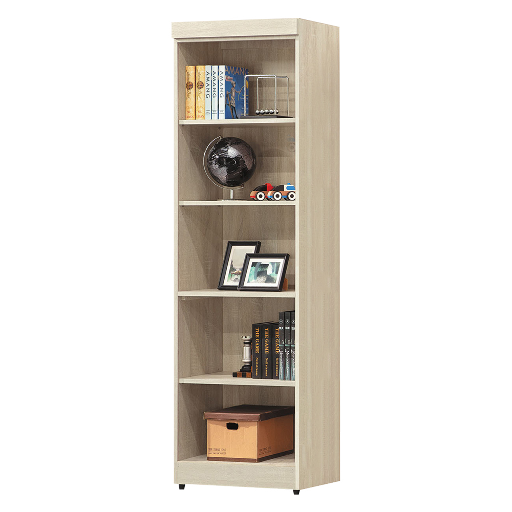 達爾思2尺開放式五格書櫃/五層收納櫃/展示櫃(高185cm-三色可選)