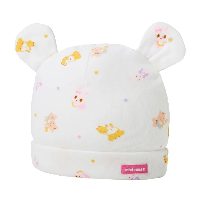 PUREVEIL舞颯兔寶寶純棉嬰兒帽-黃色