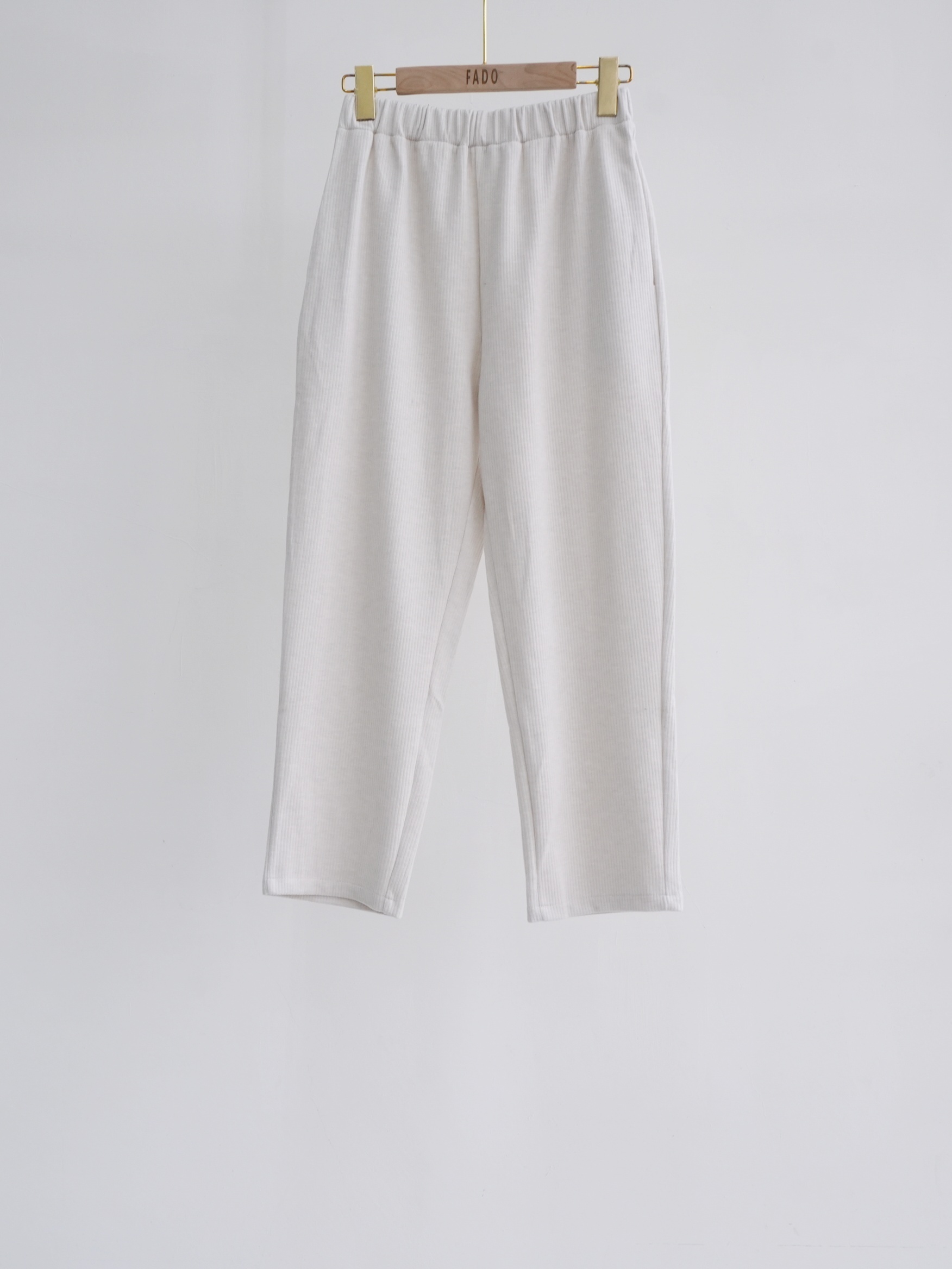 法朵Fado shop｜鬆緊腰口袋針織奶奶褲 213A005 三色