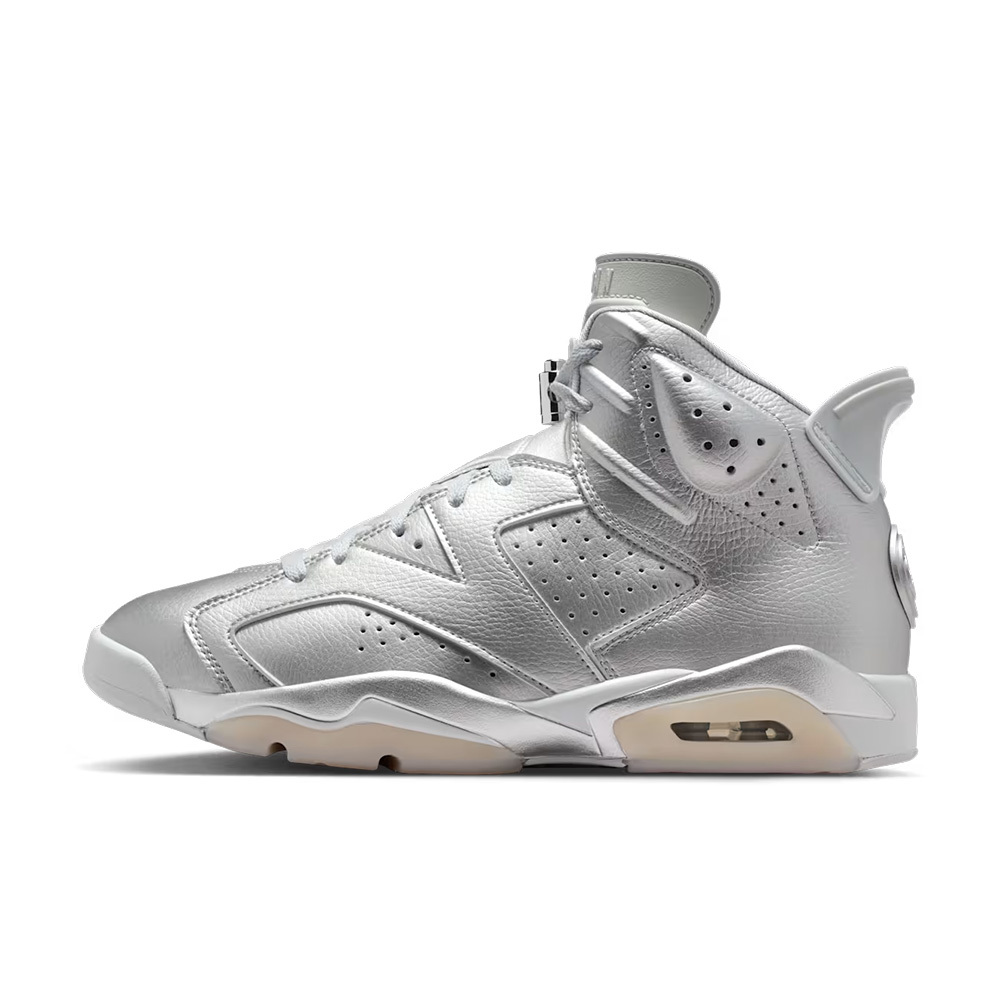 PSG Paris Saint-Germain x Nike Air Jordan 6 Retro 金屬銀 透氣孔 氣墊 休閒鞋 運動鞋 男鞋 IQ5135-001