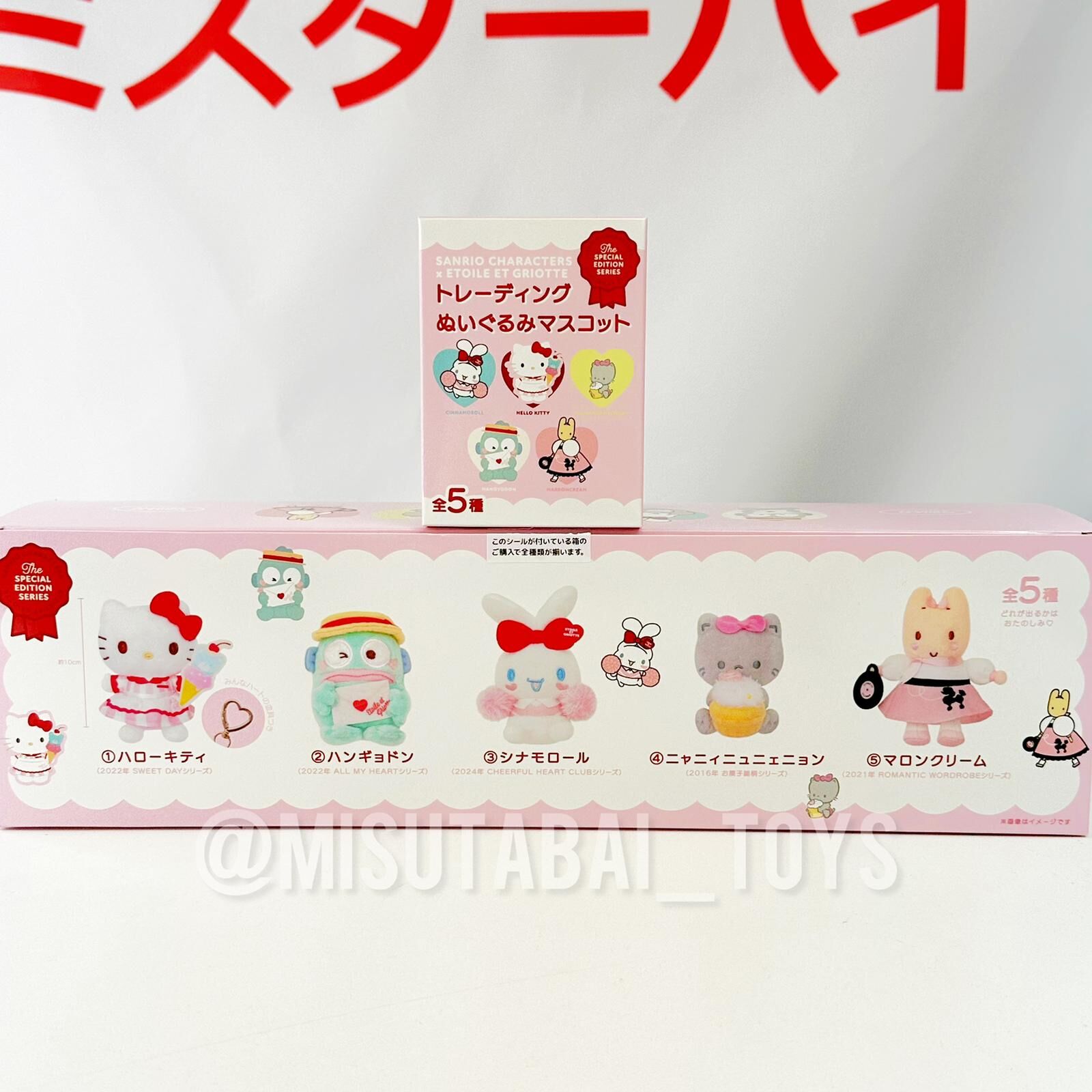 Sanrio Characters x Etoile ET Griotte Special Edition Series Blind Box