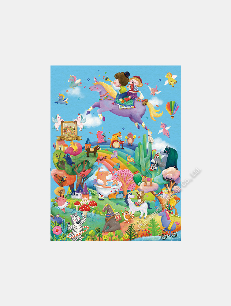 【雷諾瓦拼圖】飛天馬行空/呂芊