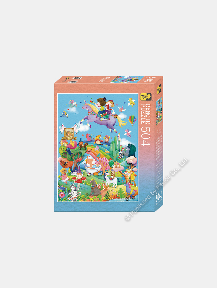 【雷諾瓦拼圖】飛天馬行空/呂芊