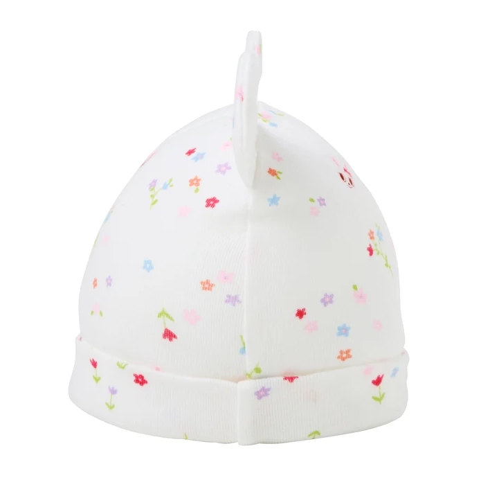 PUREVEIL舞颯兔純棉嬰兒帽-粉紅色