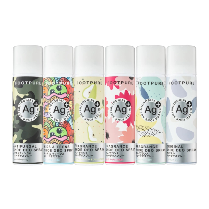 【樂森藥局】FOOTPURE 足淨零 AG+鞋、襪抗菌除臭噴霧 230ml