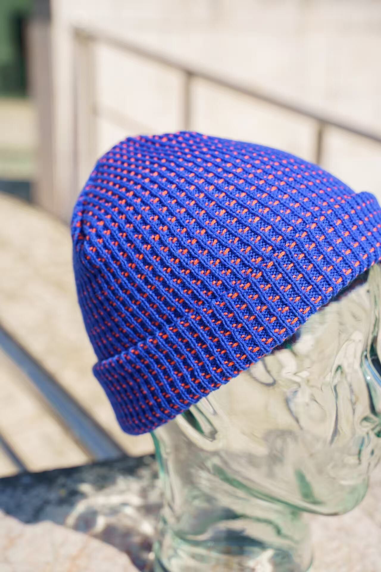 FOUND FEATHER |  Waffle Beanie