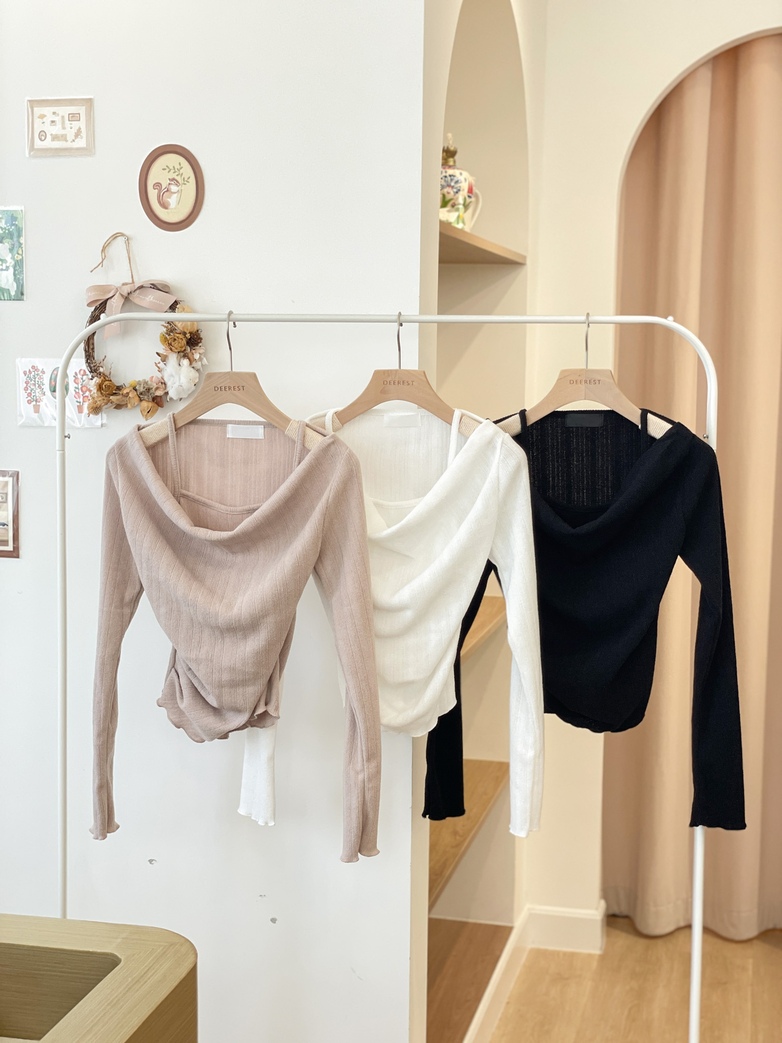 T1456 Dear Drape Knit Top