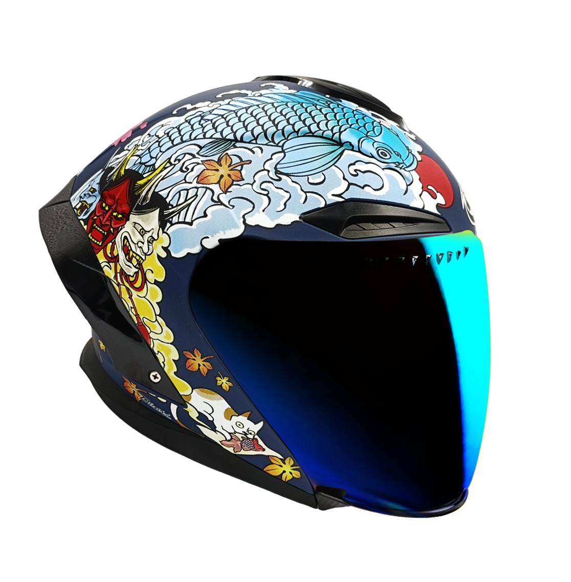 GTR｜DIAVEL Ukiyo-e Matte Military Blue