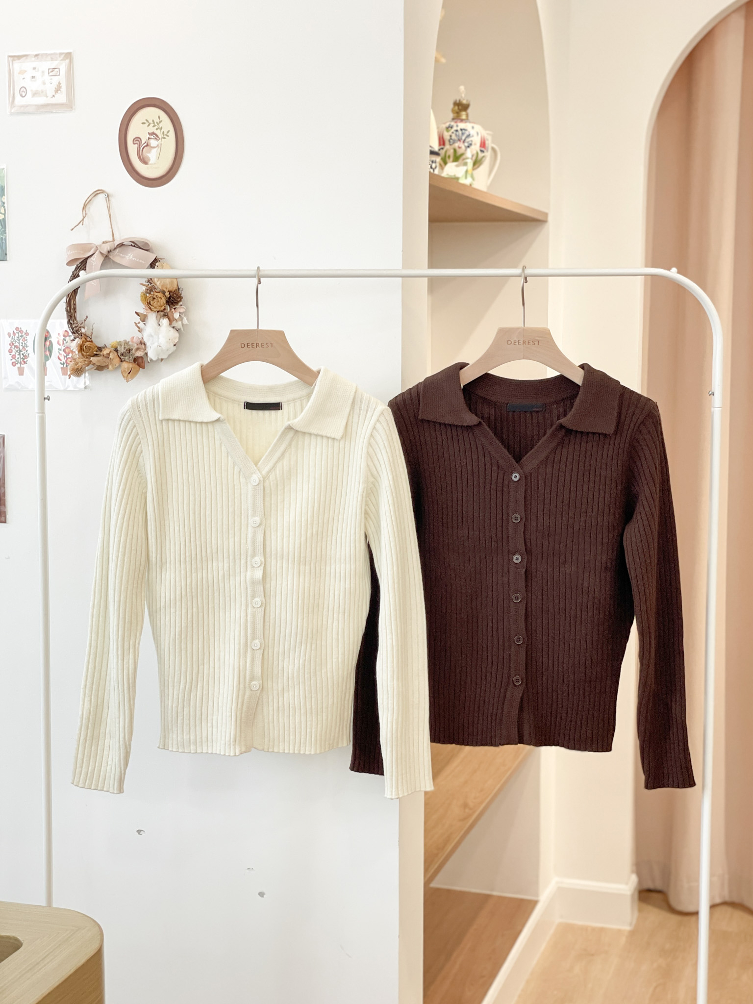 T1460 Hazel Wrap Knit Top