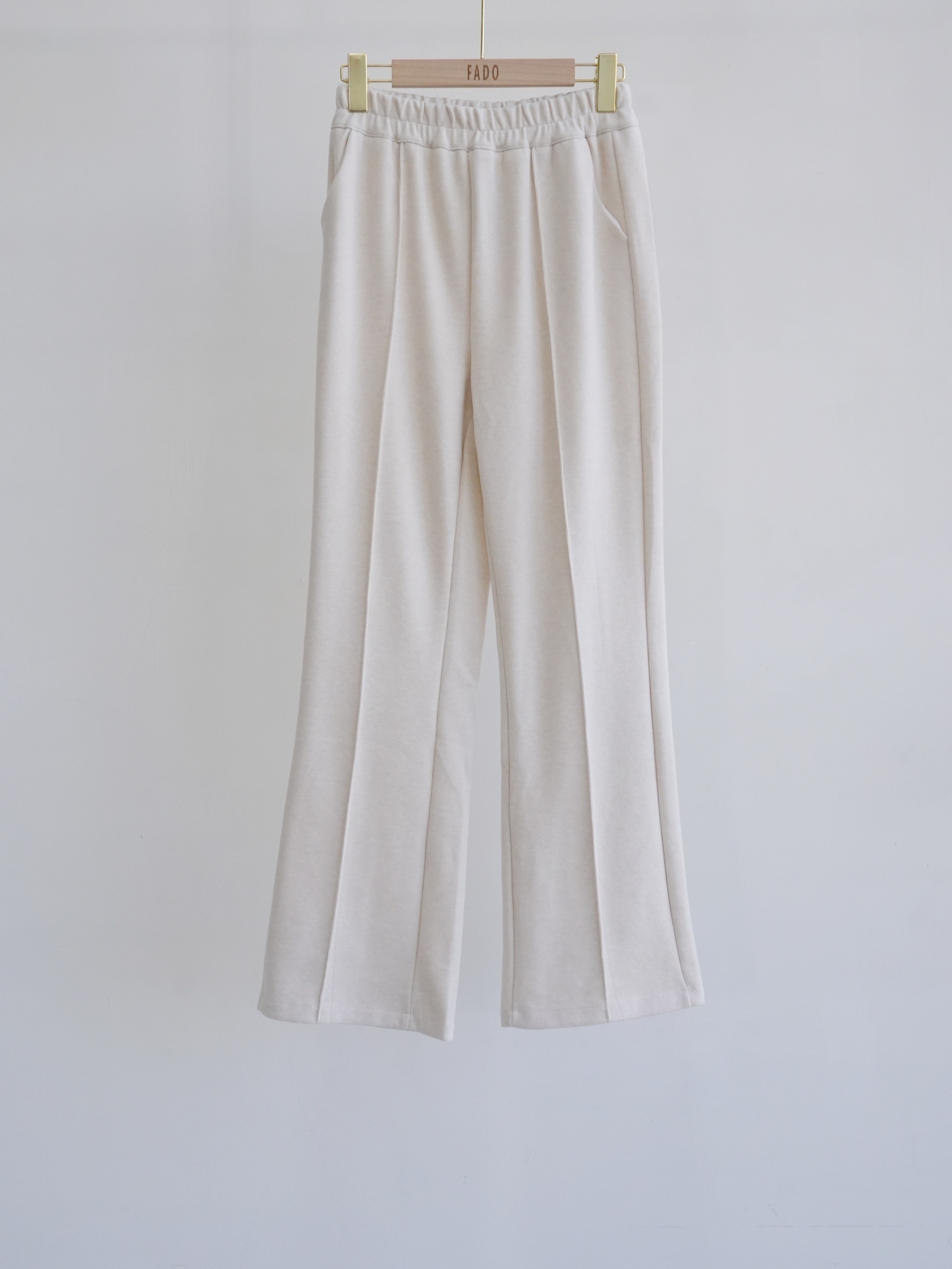 法朵Fado Shop｜鬆緊腰口袋羊絨長褲 2934001 五色
