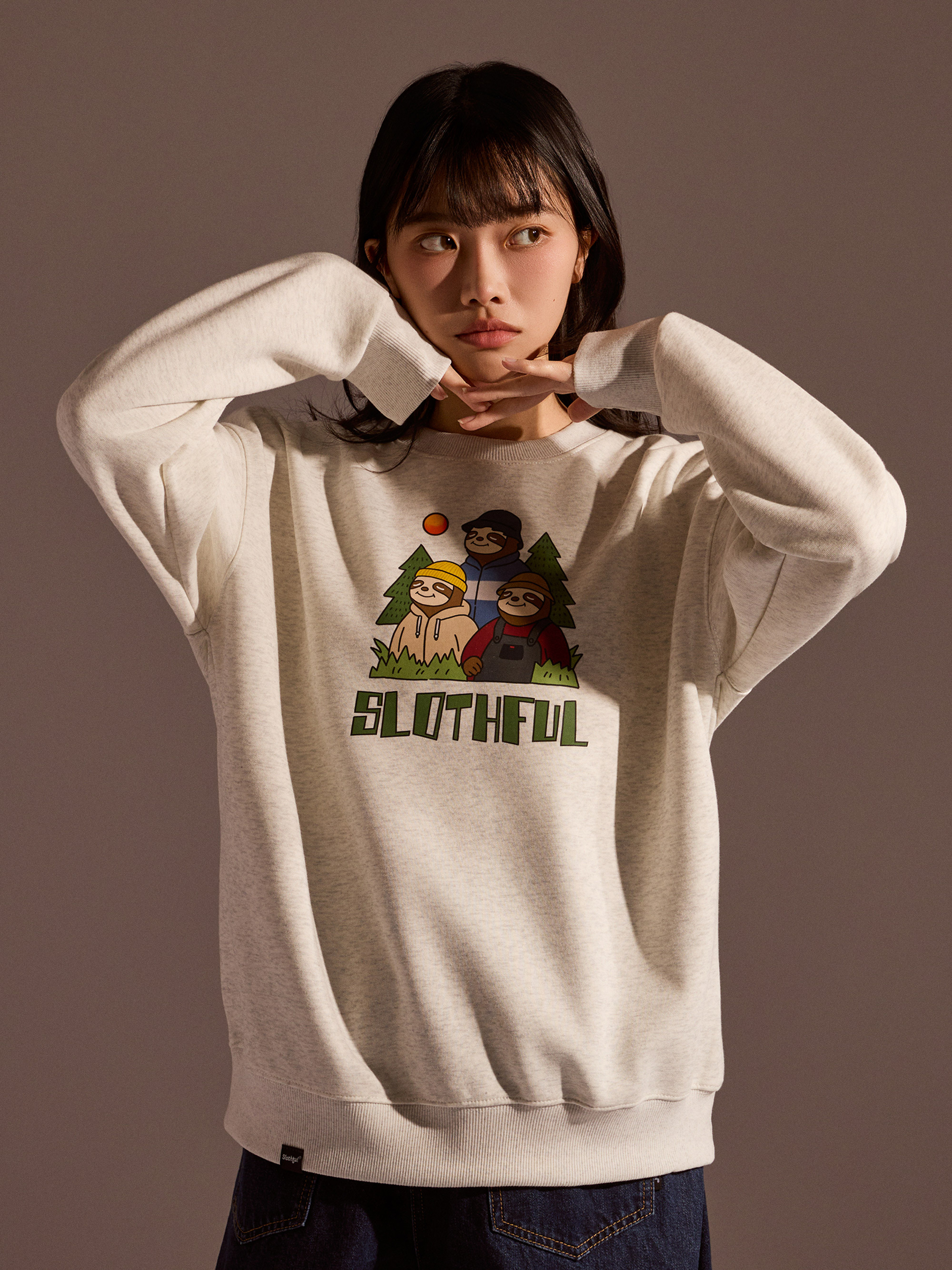 三劍客懶懶大學T