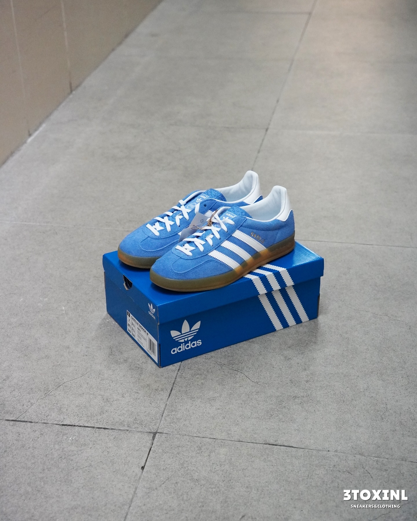 (預訂) Adidas Gazelle Indoor - Blue Fusion Gum
