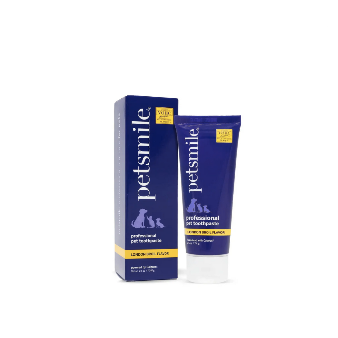 Petsmile - 專業寵物牙膏 (烤牛肉味) 2.5安士 & 4.2安士
