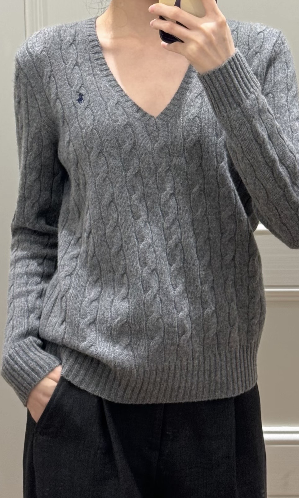 【4色入】Polo Ralph Lauren V領毛衣 女款