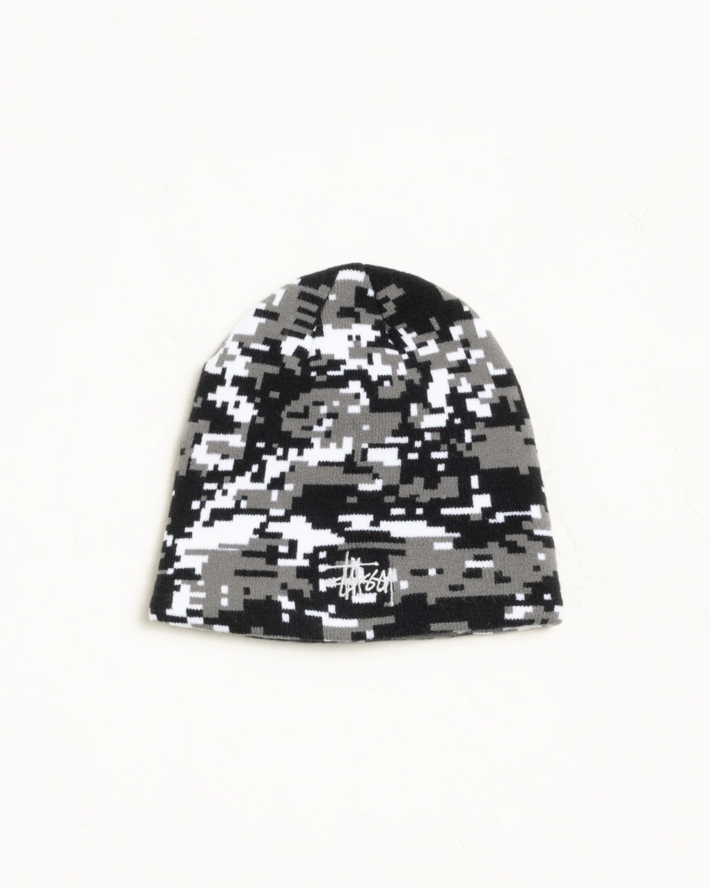 BASIC STÜSSY Stussy SKULLCAP 數位 迷彩 冷帽 毛帽 2色