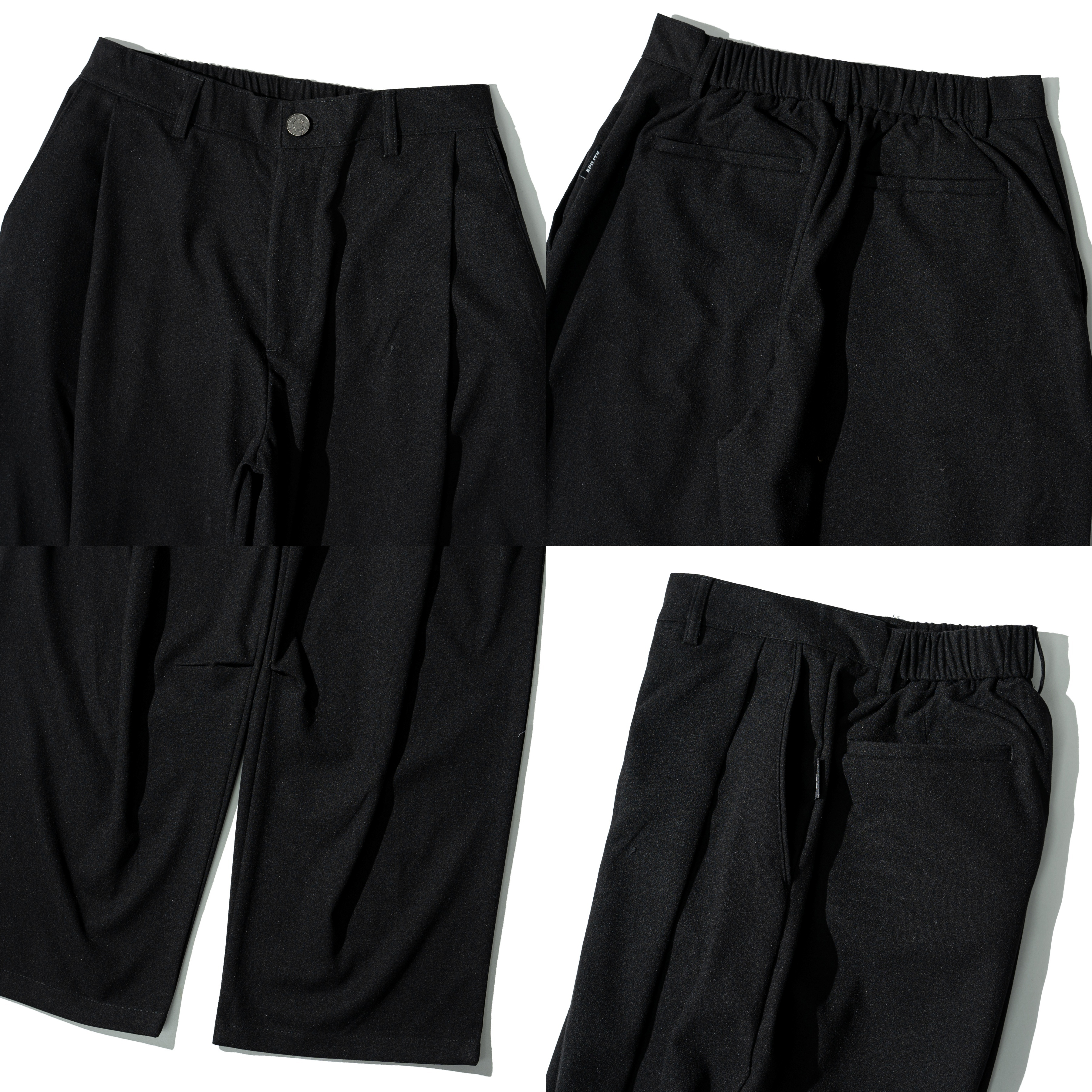 AGILITY Pleated Wool Wide Leg Pants 羊毛 打褶 闊腿長褲 [P45]