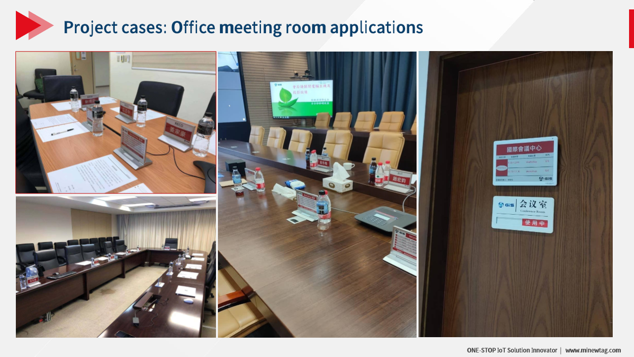 電子墨水展示板 智能辦公室 Smart Office Solution