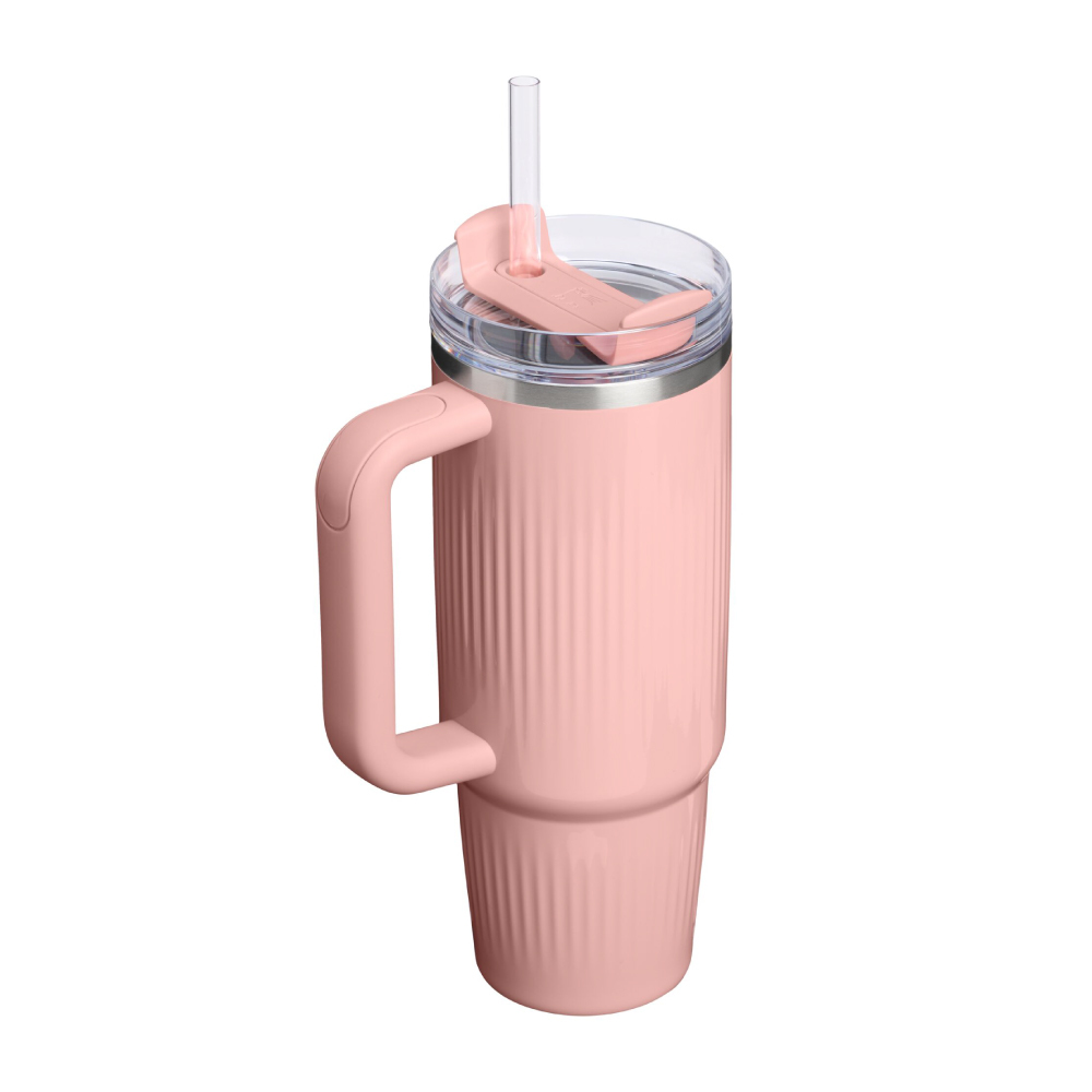 TEXTURE 吸管隨手杯2.0 0.88L / 鉑金粉